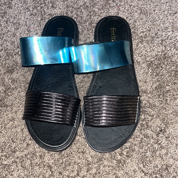 Blue chrome slides - Picture 3 of 5